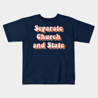 Separate Church and State Kids T-Shirt